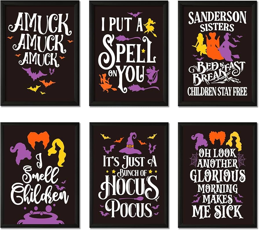 Buy Hocus Pocus Movie Poster – Perfect for Halloween Decor