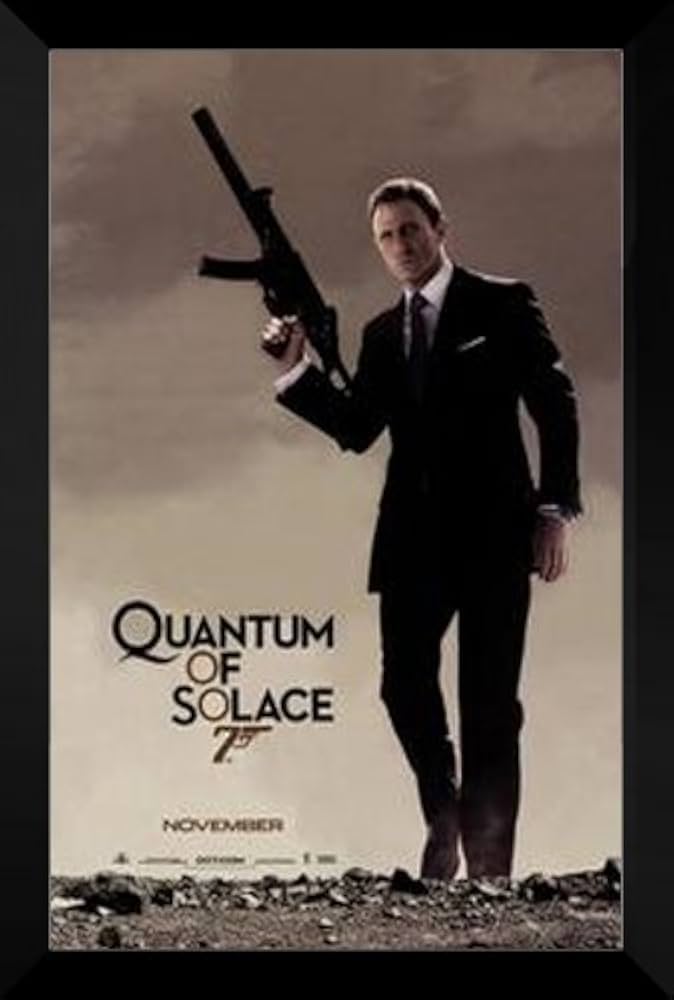 Buy Quantum of Solace Movie Posters – High-Quality, Collectible Editions