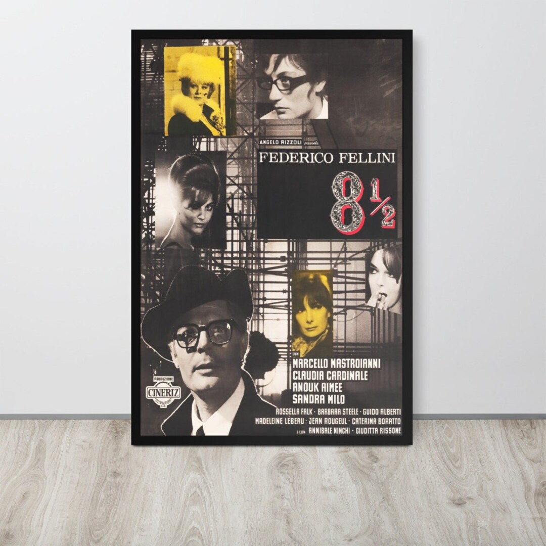 Original 8 1 2 Film Poster: A Collectors Must-Have Item