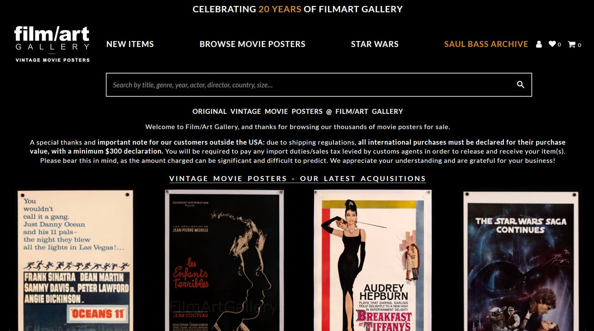 Discover Iconic Film Poster Quotes | Shop Movie Memorabilia Today