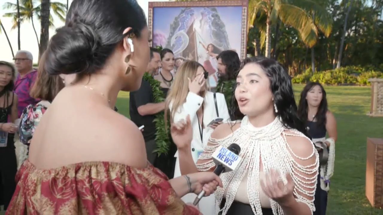 Auli'i Cravalho on Polynesian Pride For 'Moana 2' at U.K. Premiere