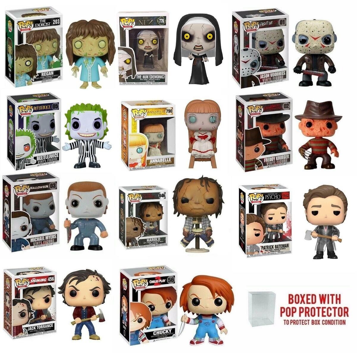 pop figures horror movies
