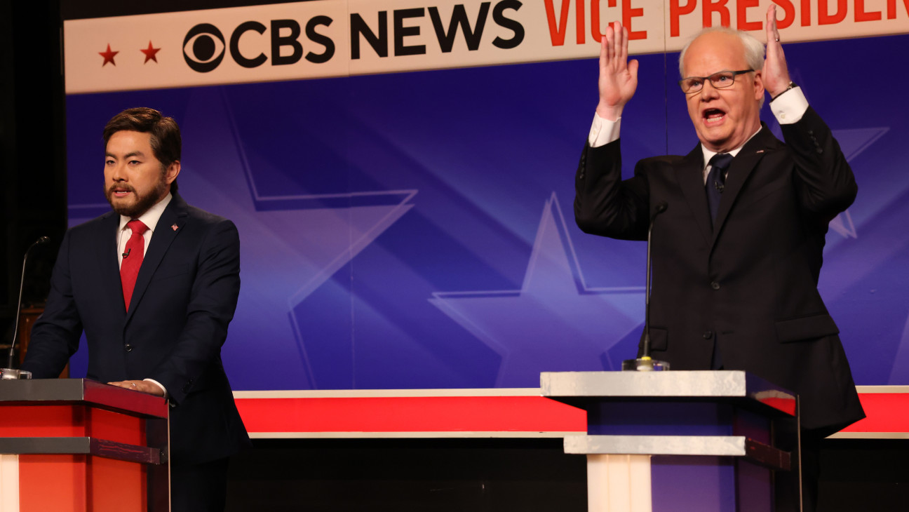 Jim Gaffigan Talks End of Playing Tim Walz on Saturday Night Live