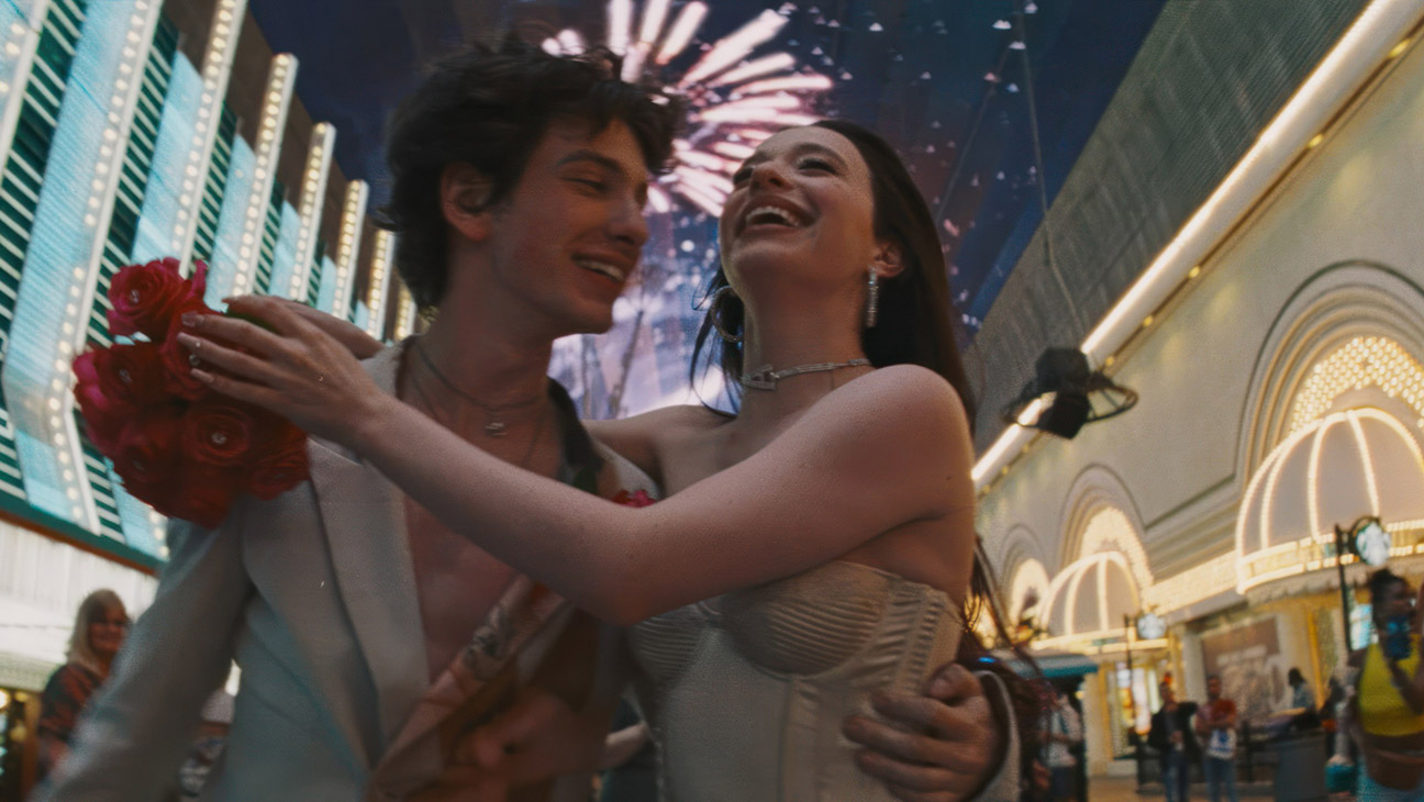 Anora, from left: Mark Eidelshtein, Mikey Madison, 2024.