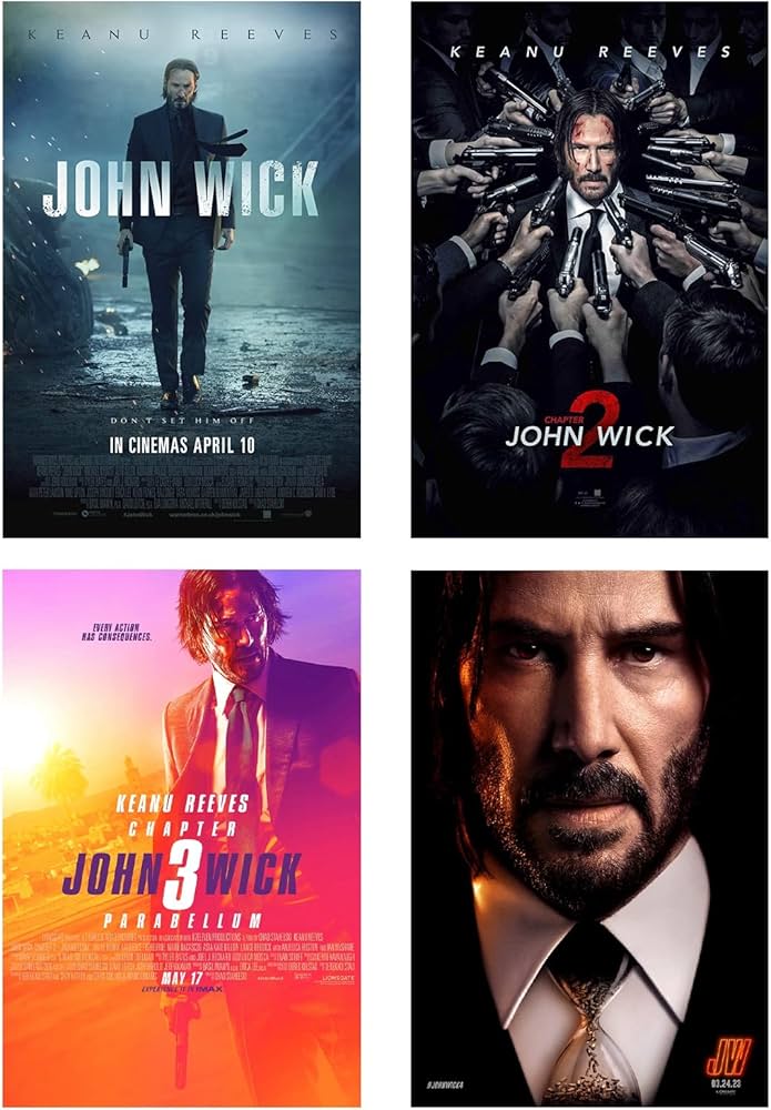 Best Keanu Reeves Movie Posters – Perfect for Your Wall Decor