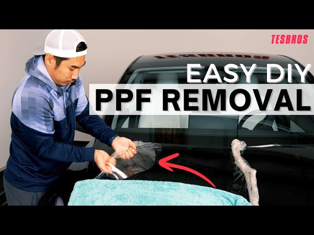 How to Remove Paint Protection Film Adhesive at Home: Try These Easy Methods!
