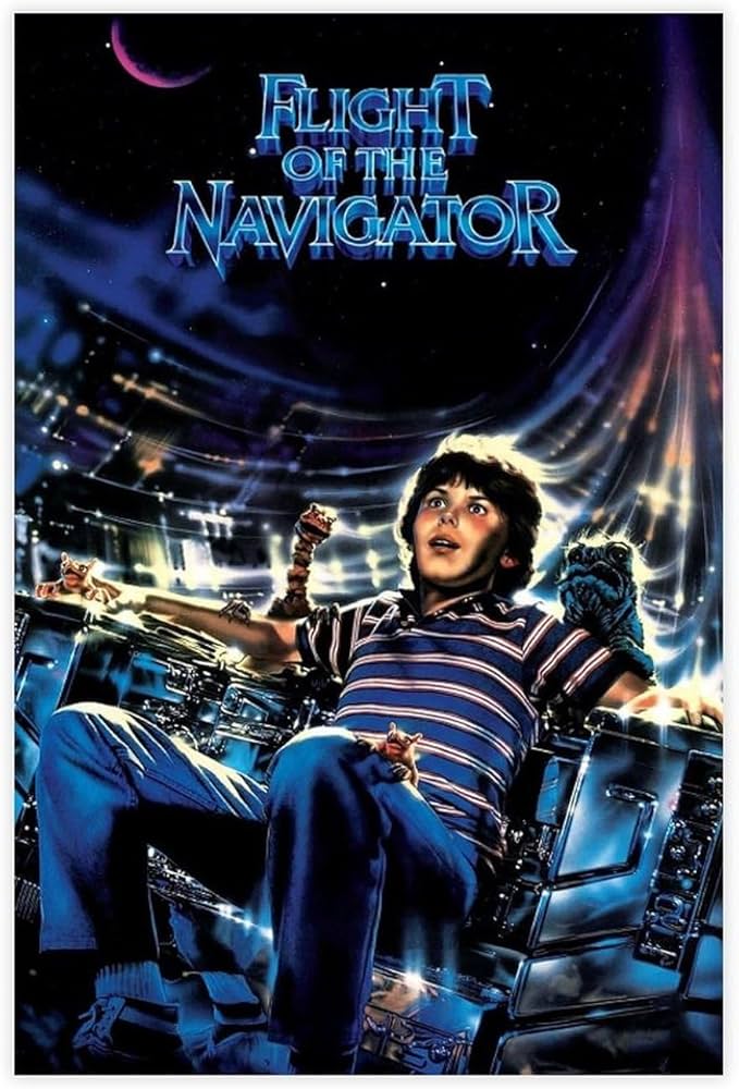 Flight of the Navigator Movie Poster: A Nostalgic Look Back
