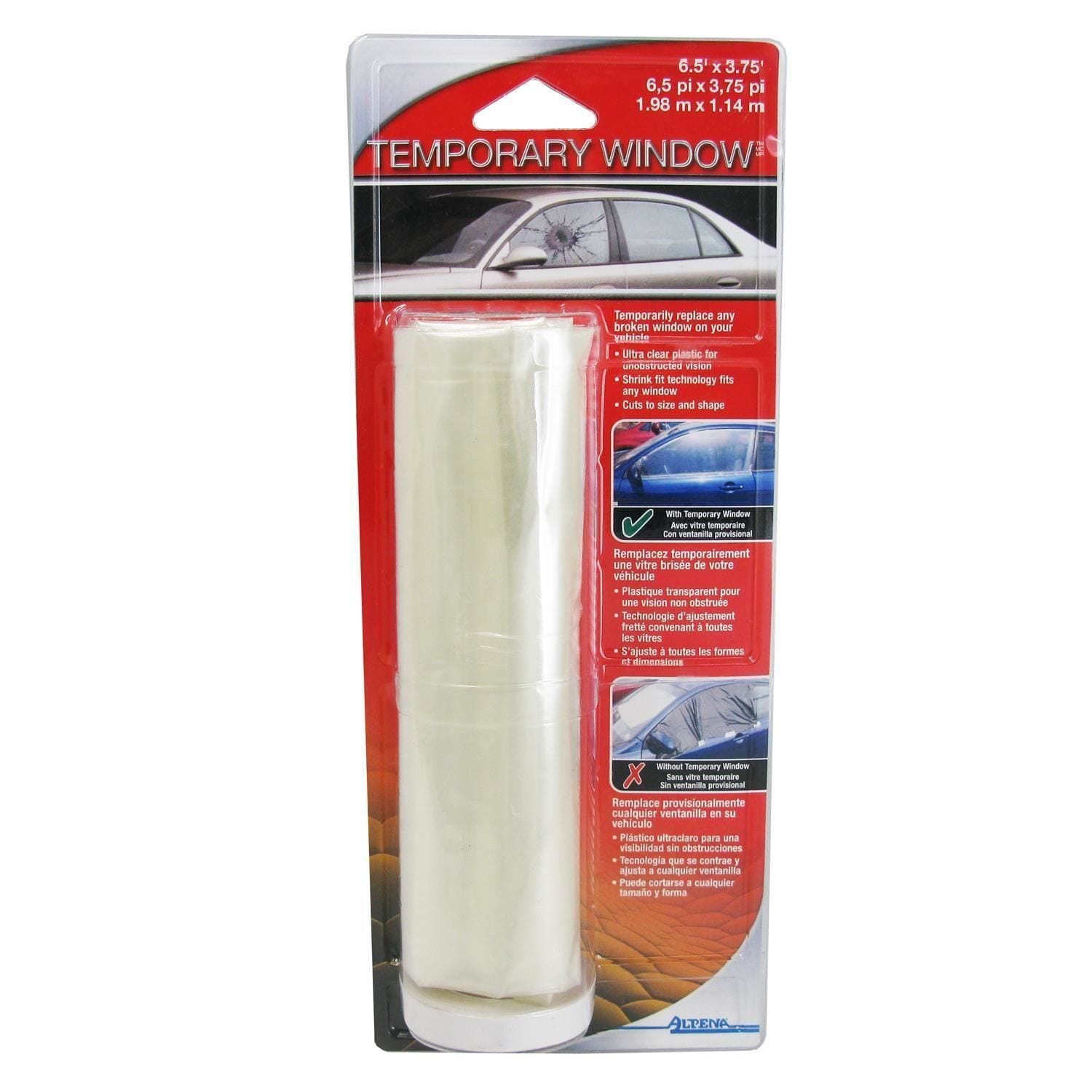 Temporary Window Repair Film: Easy DIY Solution for Cracked Glass