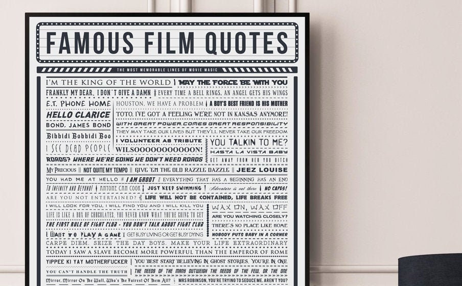 Best Film Set Quotes: Iconic Movie Lines Explored