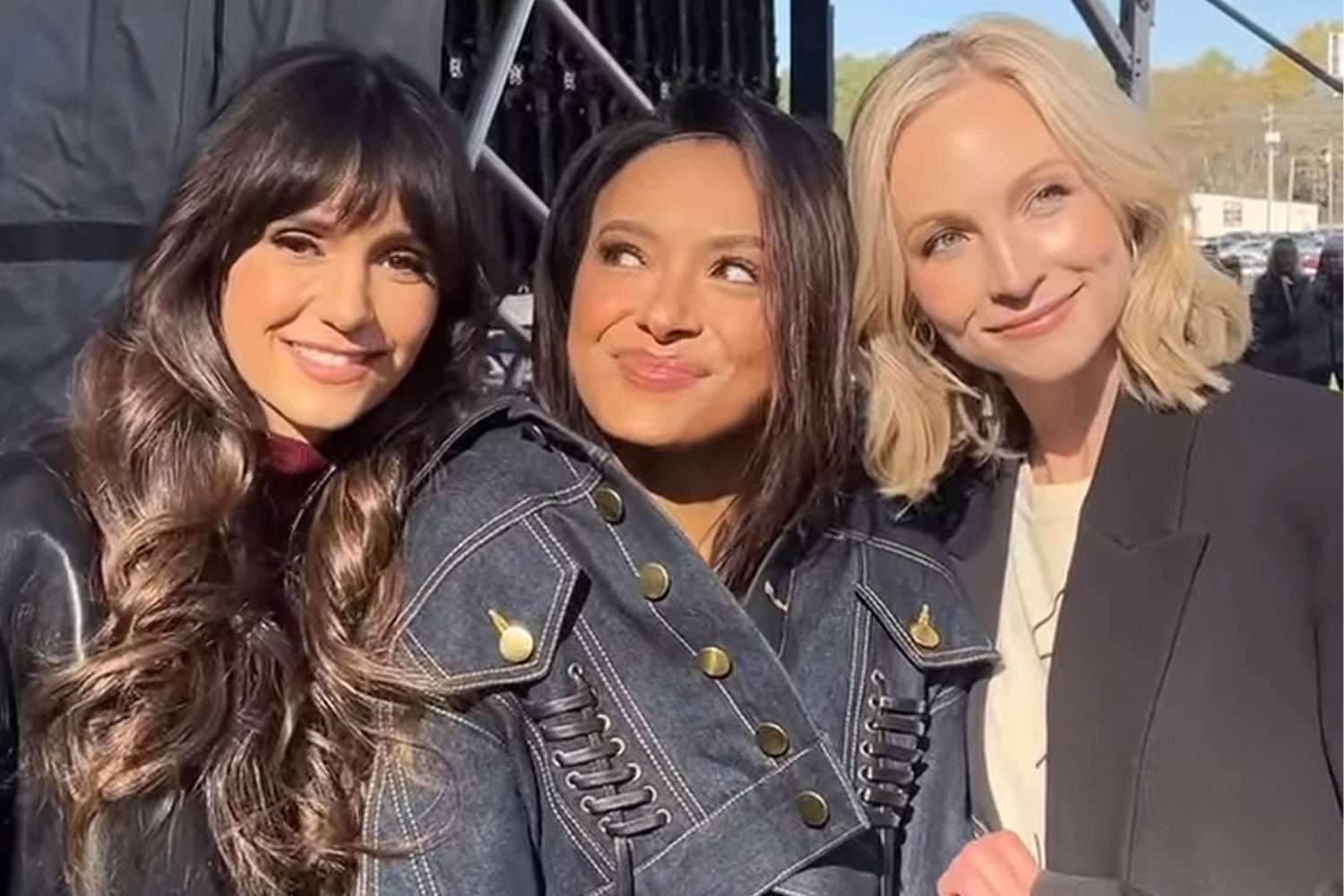 'Vampire Diaries' Reunion With Nina Dobrev, Candice King, Kat Graham