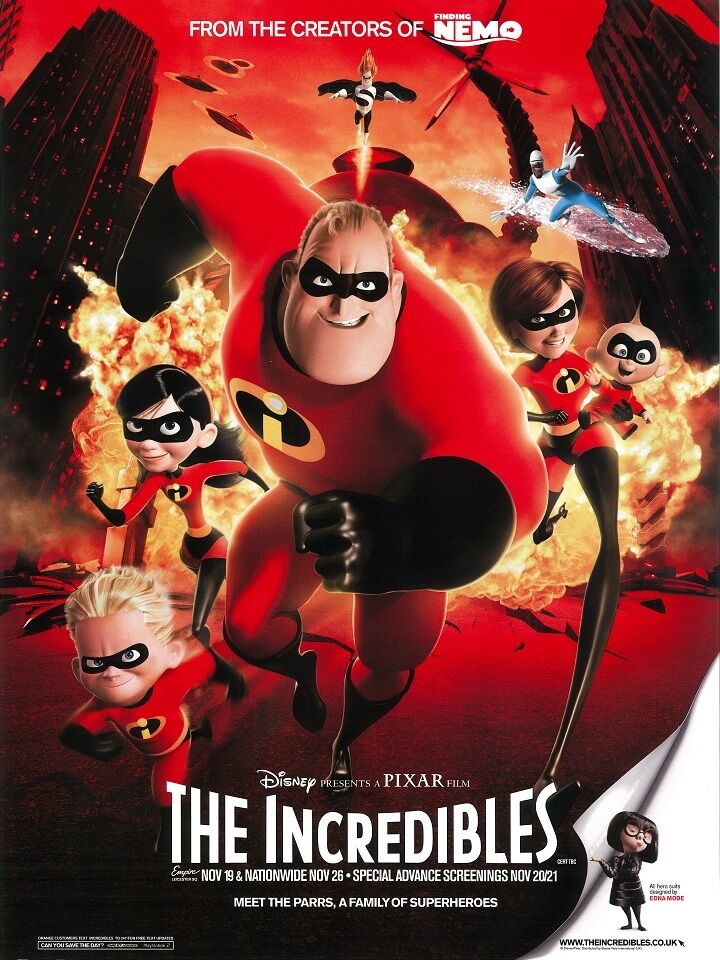 Collectible Incredibles Movie Poster: A Must-Have for Fans