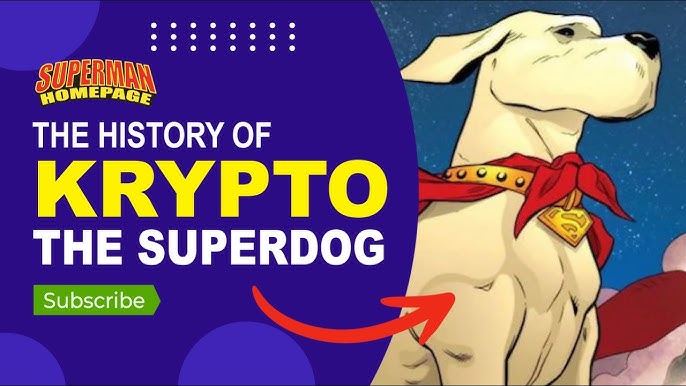 A Brief History of Superdog Krypto: From Comics to Cinema