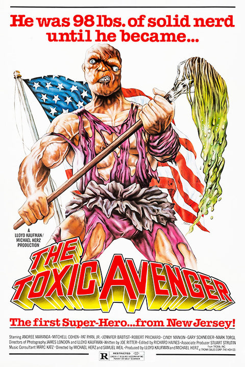 Rare Toxic Avenger Movie Poster Prints You Wont Want to Miss