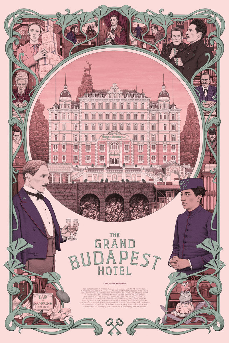 Grand Budapest Hotel Movie Poster: A Look at the Art