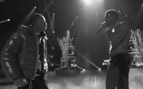 Owen Wilson Joins Travis Scott Onstage During Rolling Loud Performance