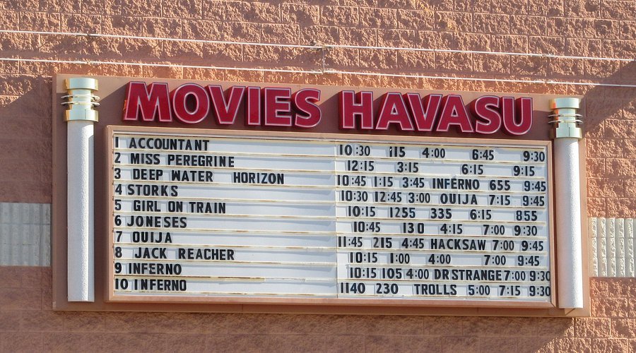 Lake Havasu City Arizona Movie Theaters: Locations and More
