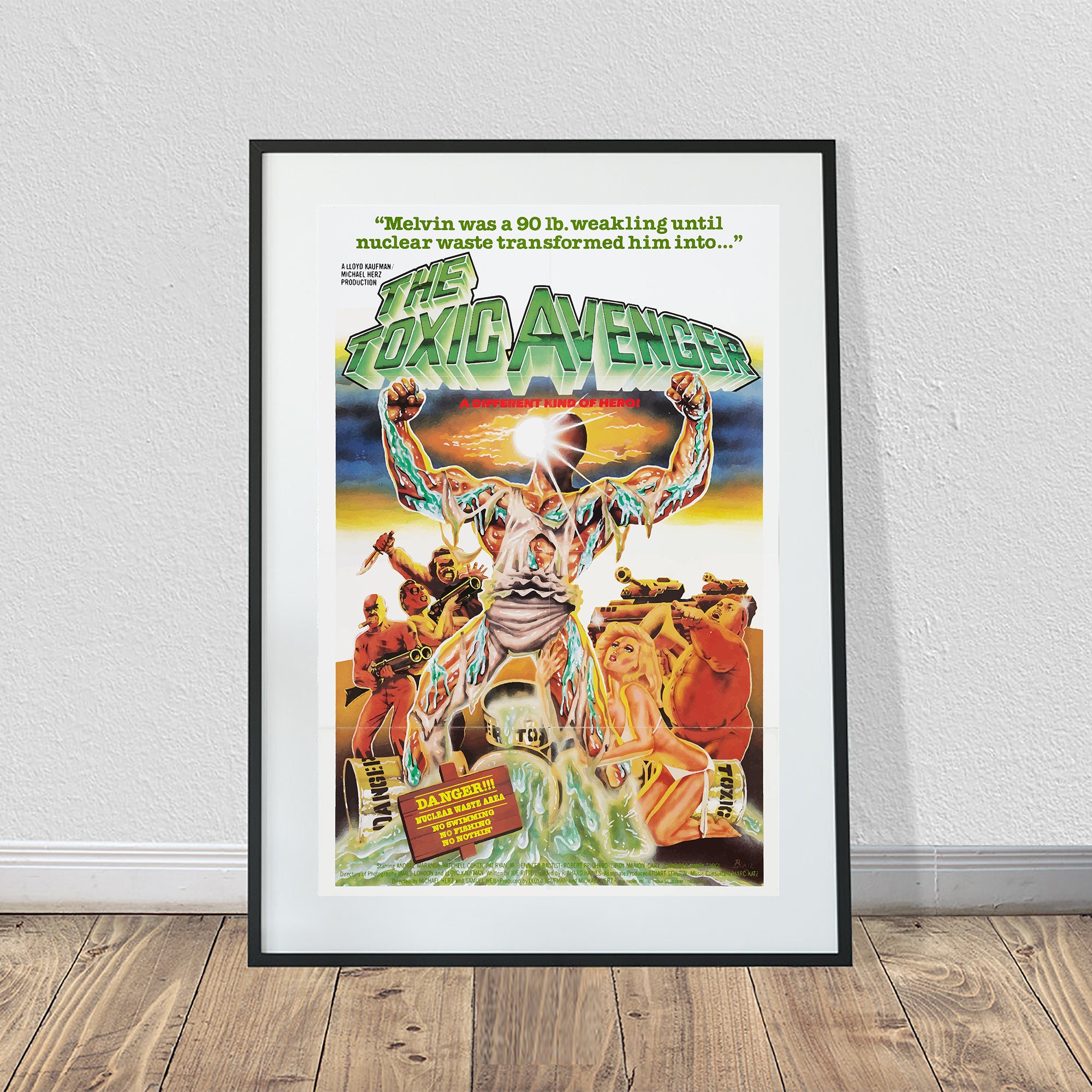 Rare Toxic Avenger Movie Poster Prints You Wont Want to Miss