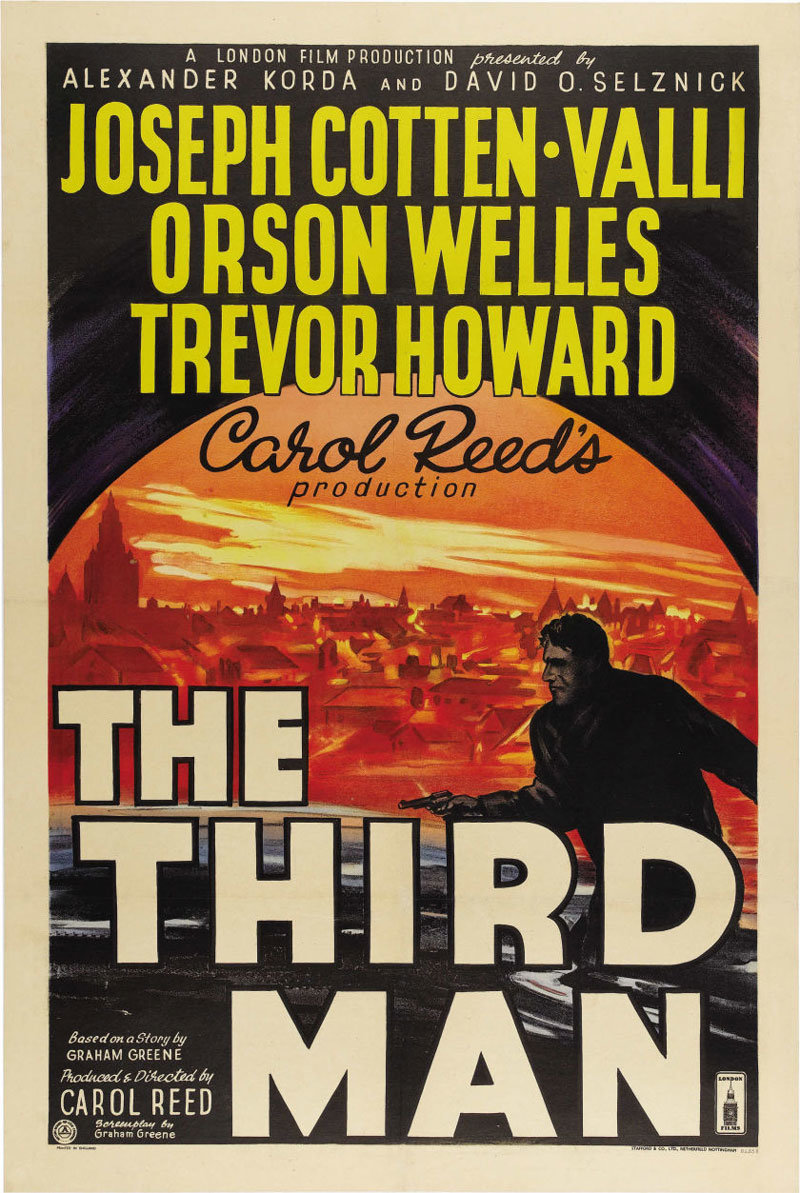 Discover Rare and Original The Third Man Movie Posters