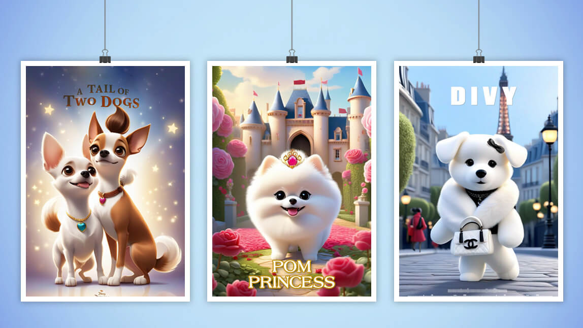 dog movie poster design ideas! Check out these creative and cute design for inspiration.