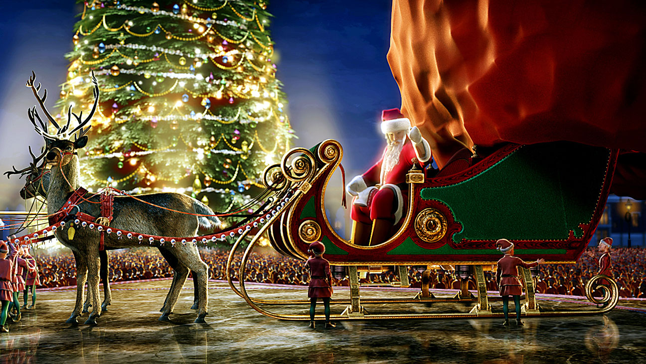 Tom Hanks voices Santa Claus in 'The Polar Express'