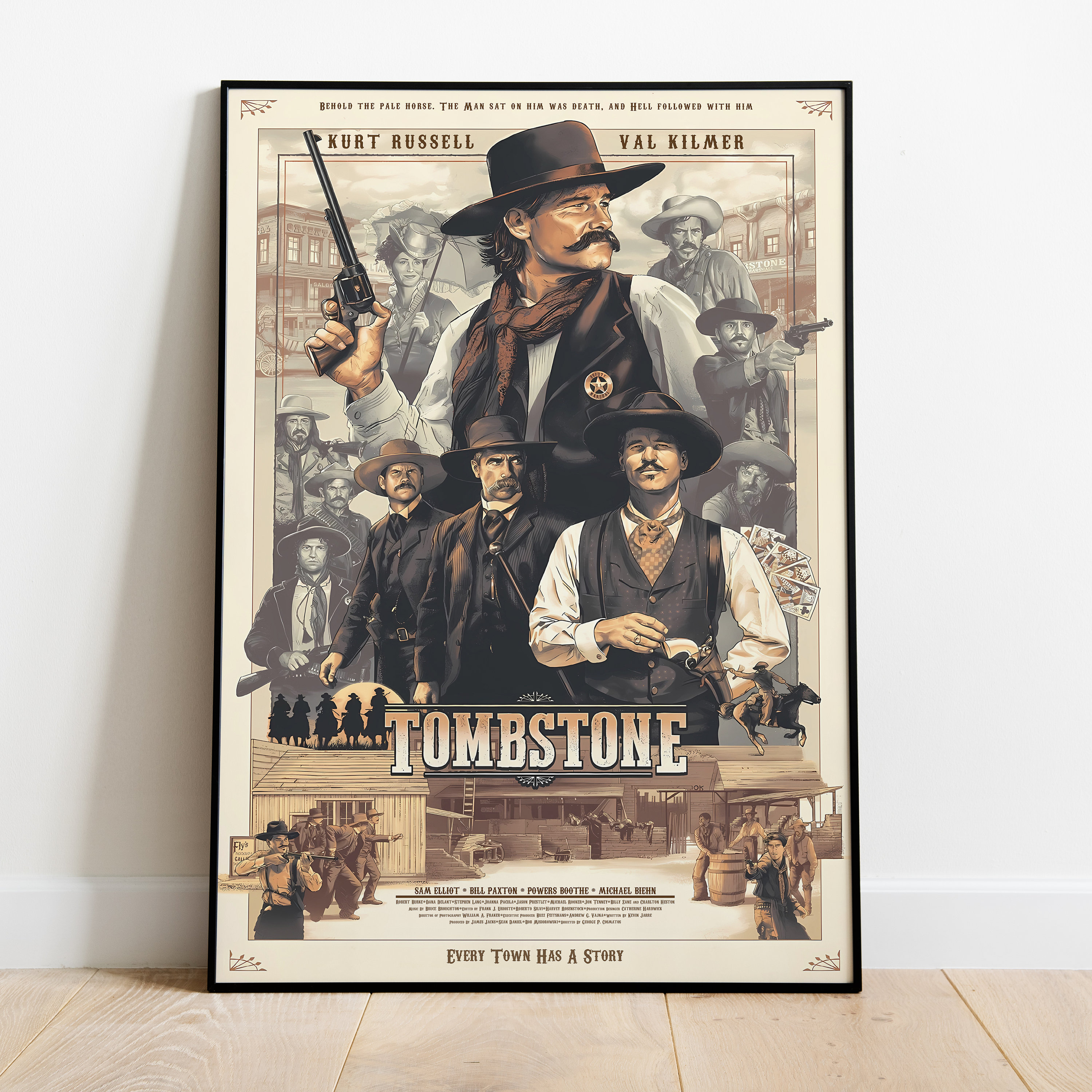 Tombstone Movie Art: Unique Posters and Fan Creations