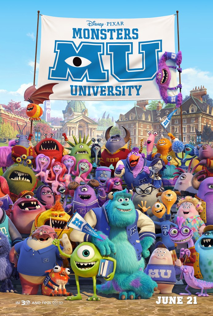 Monsters University Film Poster: Get Your Favorite Character Now
