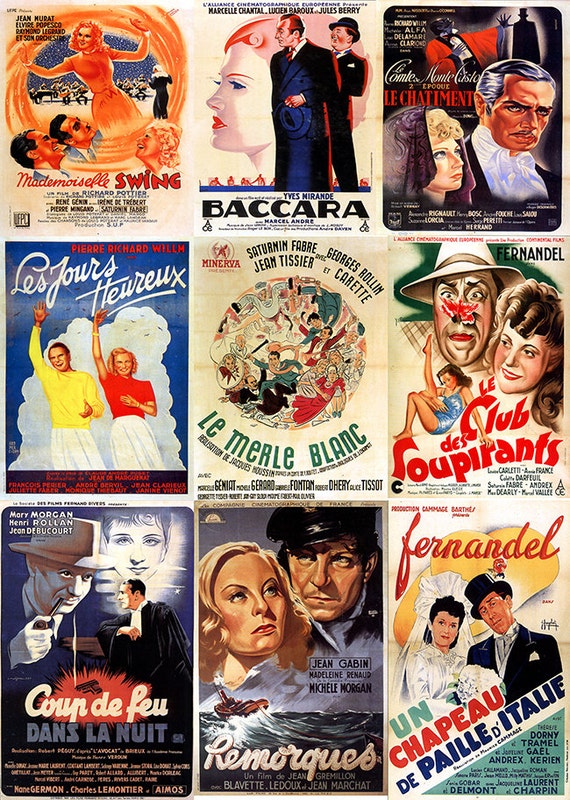 French movie posters for sale: Check out these online shops and find your favorites!