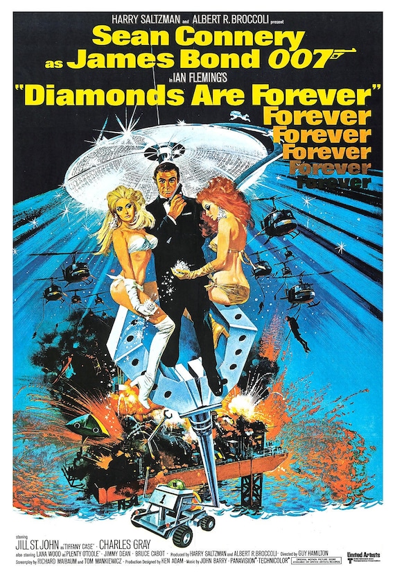 Diamonds Are Forever Film Poster: Check Out These Iconic Designs!