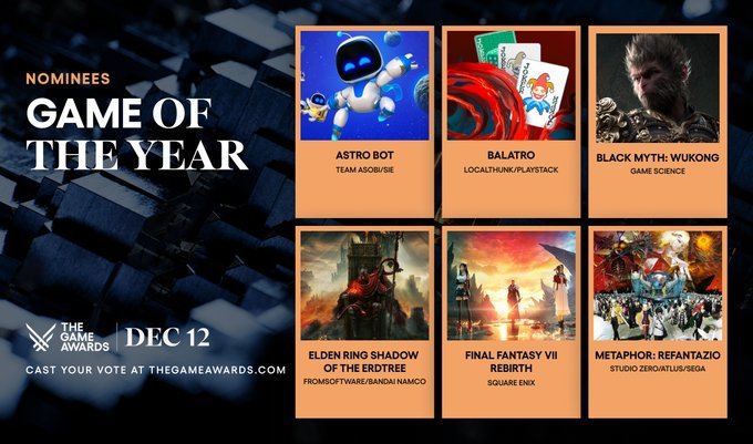 'Astro Bot' Wins a 2024 The Game Awards: See Full Winners List