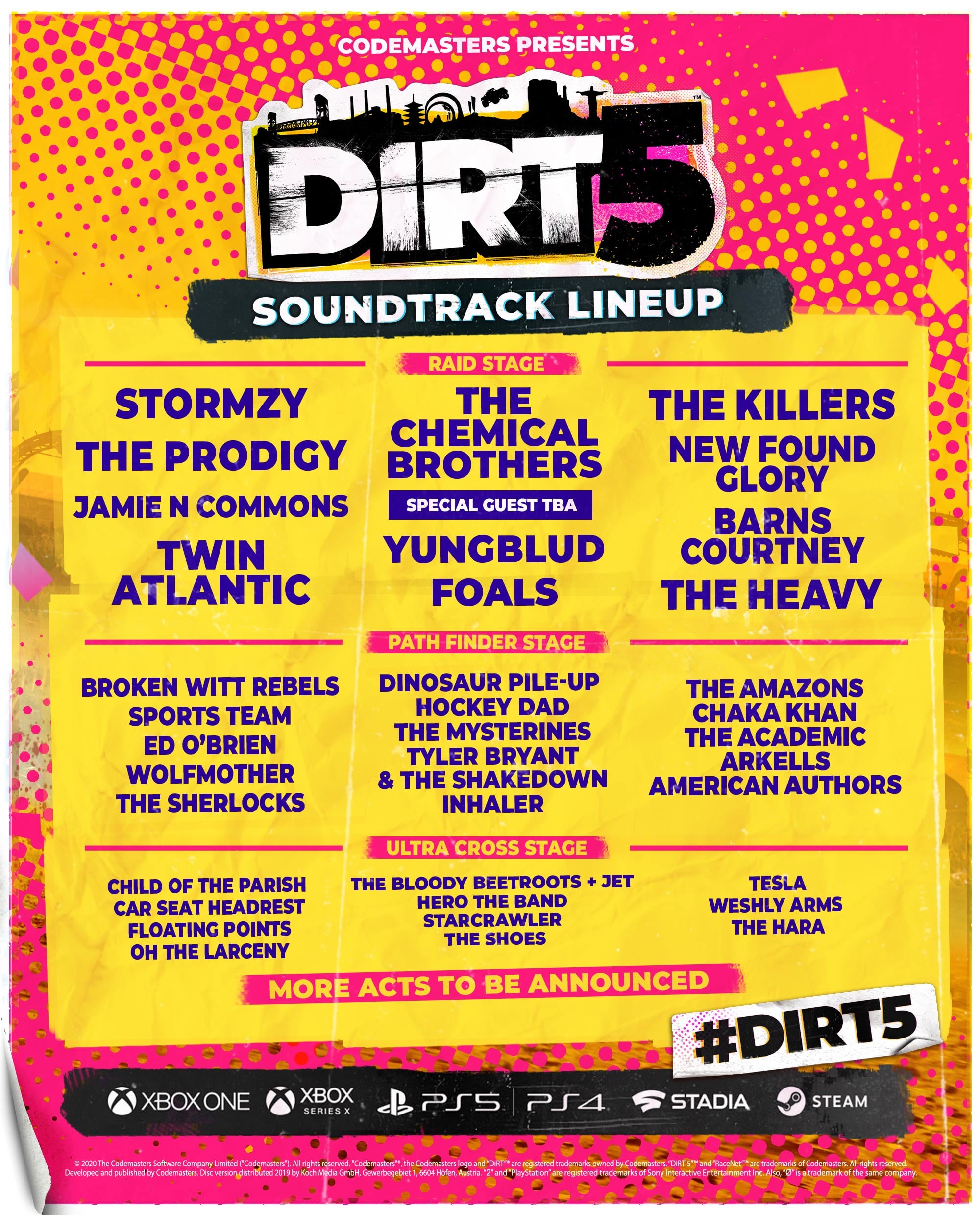 Full Lineup Revealed for 40th Edition