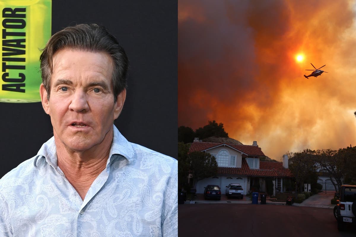 Dennis Quaid Says 'So Many Friends' Have Lost Homes in L.A. Wildfires