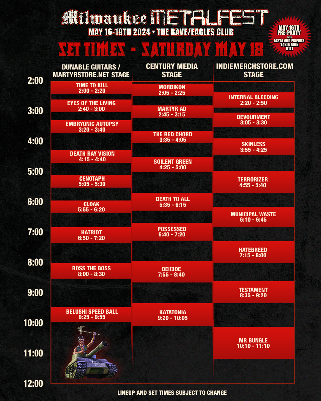 Full Lineup Revealed for 40th Edition