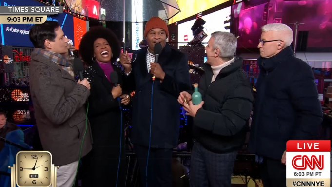 Roy Wood Jr. Turns Down Andy Cohen’s Tequila Shot on New Year’s Eve