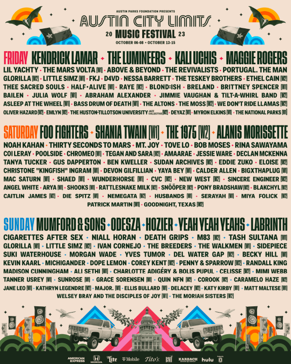 Full Lineup Revealed for 40th Edition