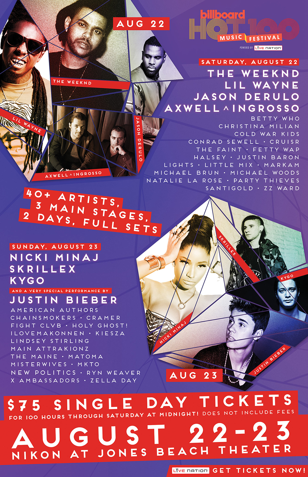Full Lineup Revealed for 40th Edition