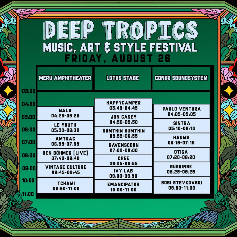 Full Lineup Revealed for 40th Edition