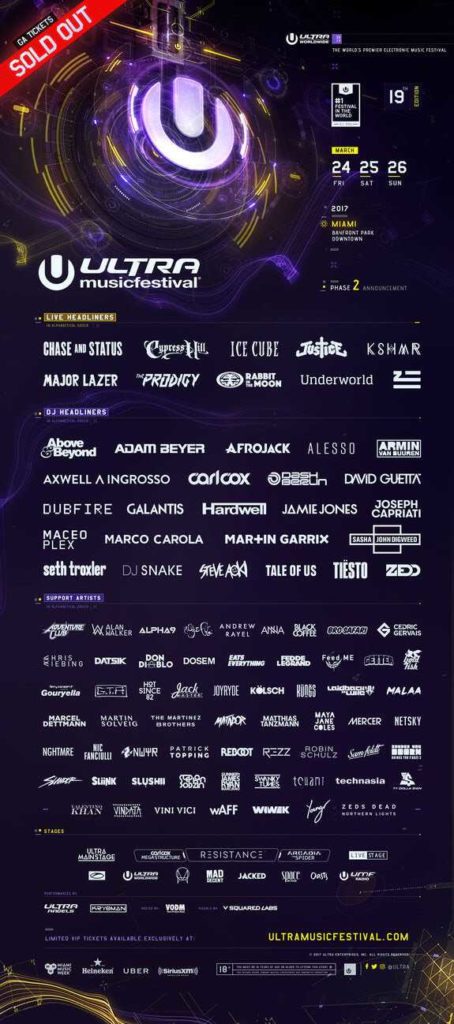 Full Lineup Revealed for 40th Edition