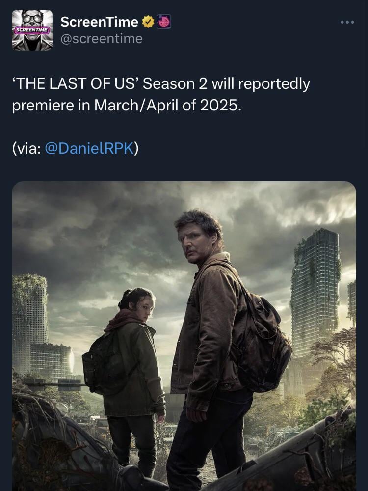 'The Last of Us' Season 2 to Release in April