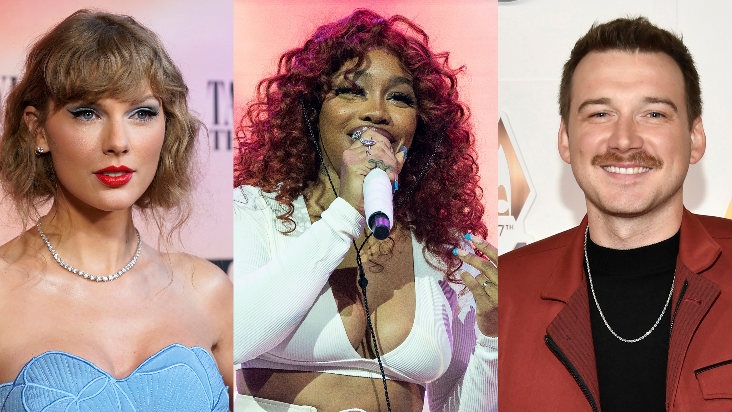 Taylor Swift, Morgan Wallen Lead Nominees