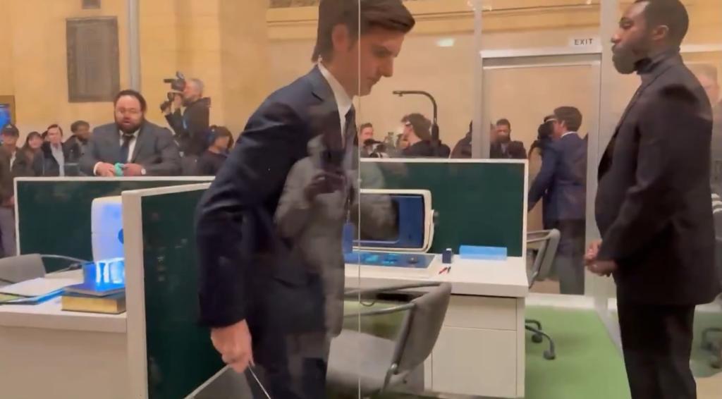 'Severance' Cast Performs at Grand Central Station Ahead of Season 2