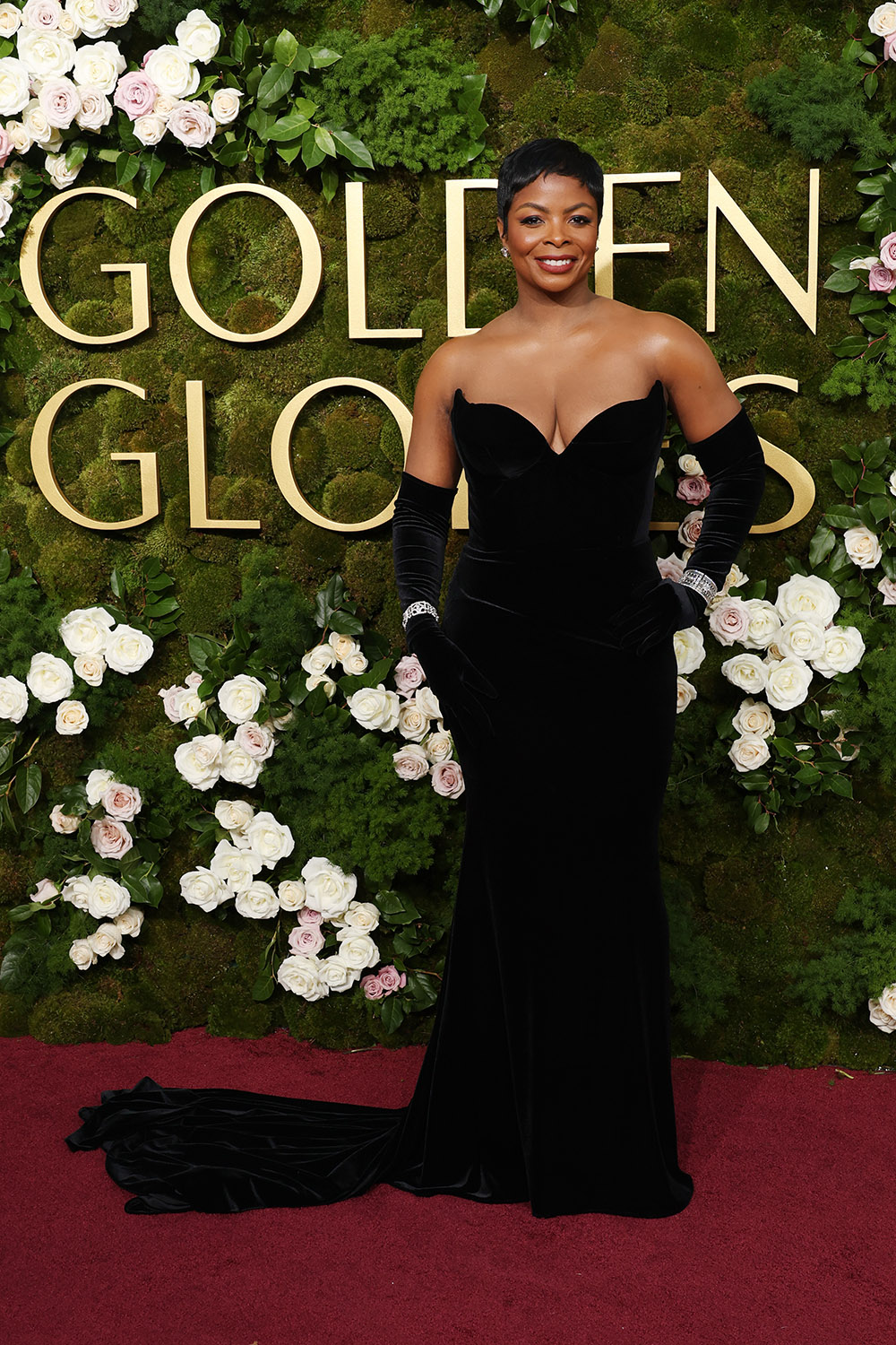 Janelle James attends the 82nd Annual Golden Globe Awards at The Beverly Hilton on January 05, 2025 in Beverly Hills, California.