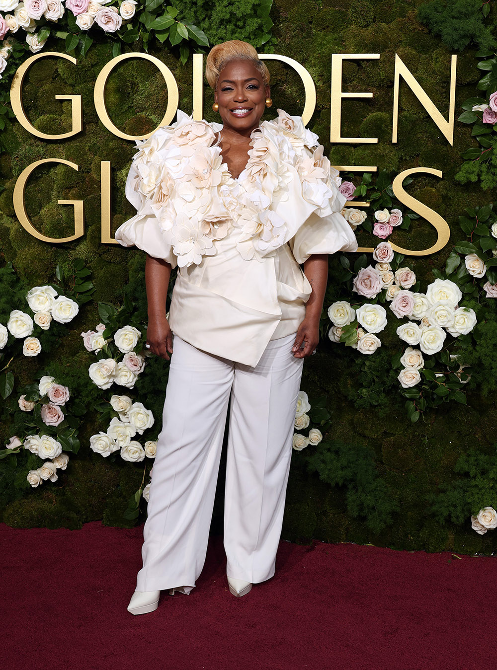 Aunjanue Ellis attends the 82nd Annual Golden Globe Awards at The Beverly Hilton on January 05, 2025 in Beverly Hills, California.