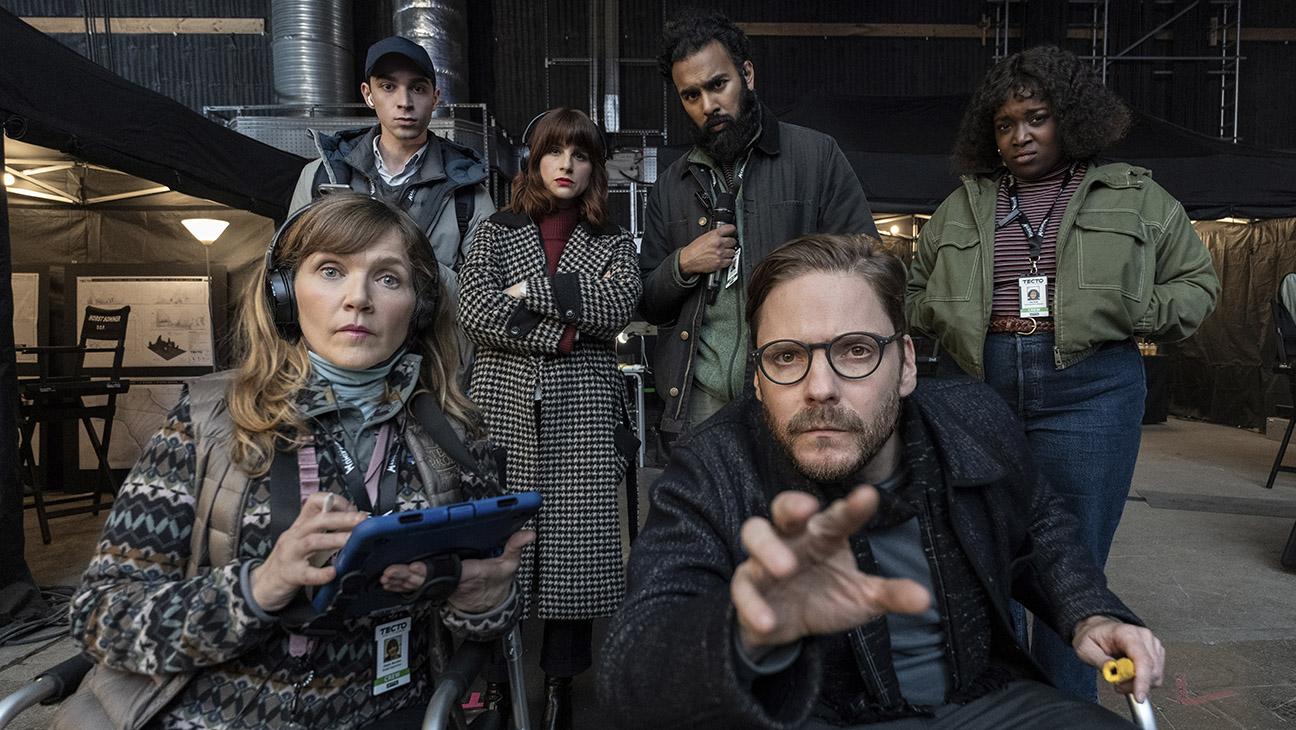 The-Franchise-Jessica-Hynes-Isaac-Powell-Aya-Cash-Himesh-Patel-Daniel-Bruhl-Lolly-Adefope-credit-Col.jpeg