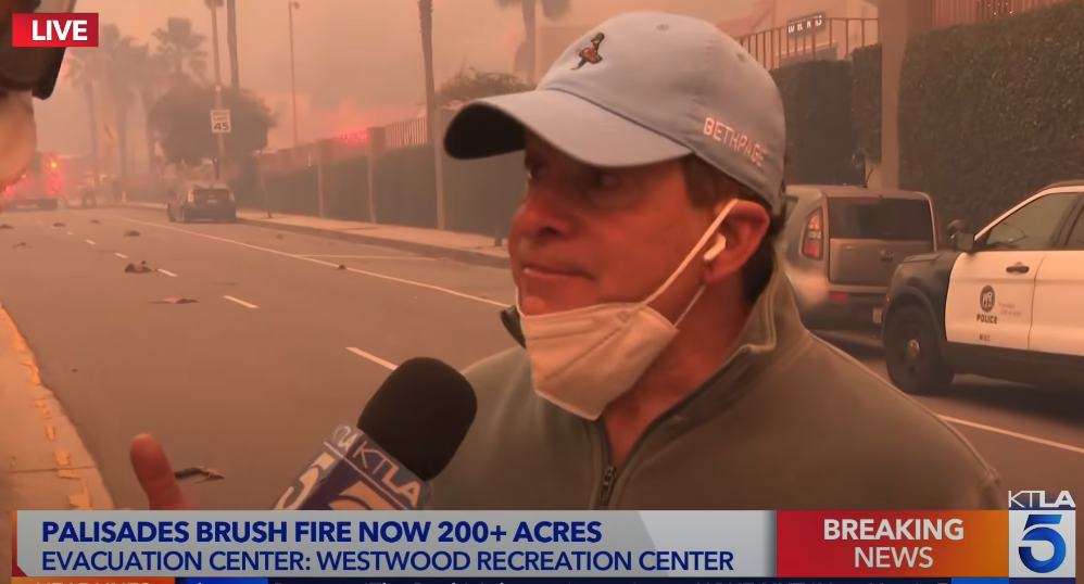 Steve Guttenberg Says Pacific Palisades Fire Is 'Unbelievable'