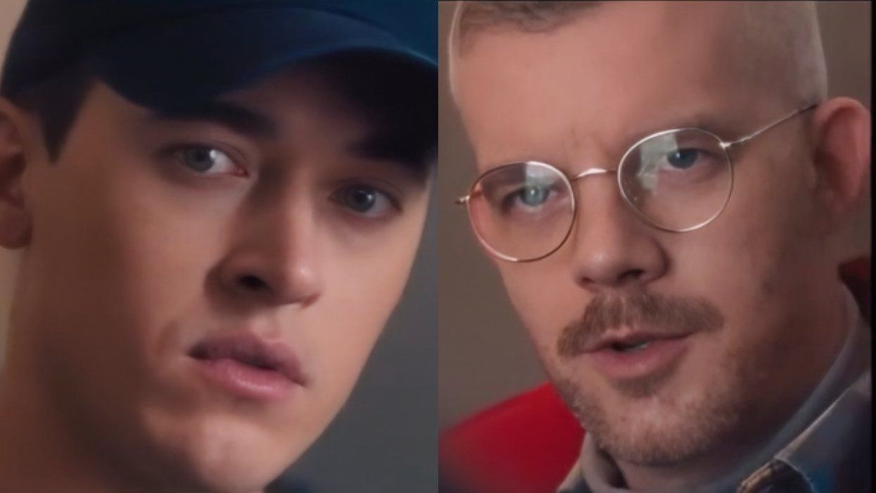 Tom Blyth and Russell Tovey in Queer Cop Drama