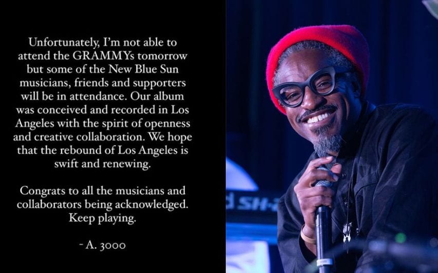 André 3000 Pulls Out of 2025 Grammy Awards