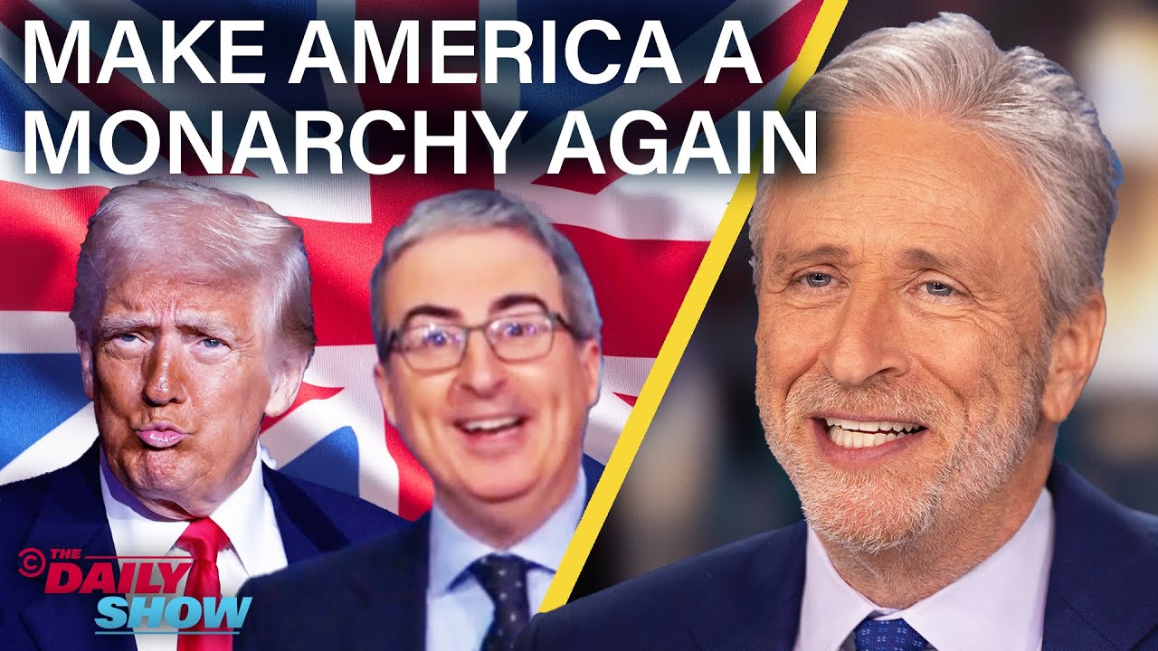 John Oliver Welcomes America to its Monarchy Era on 'The Daily Show'