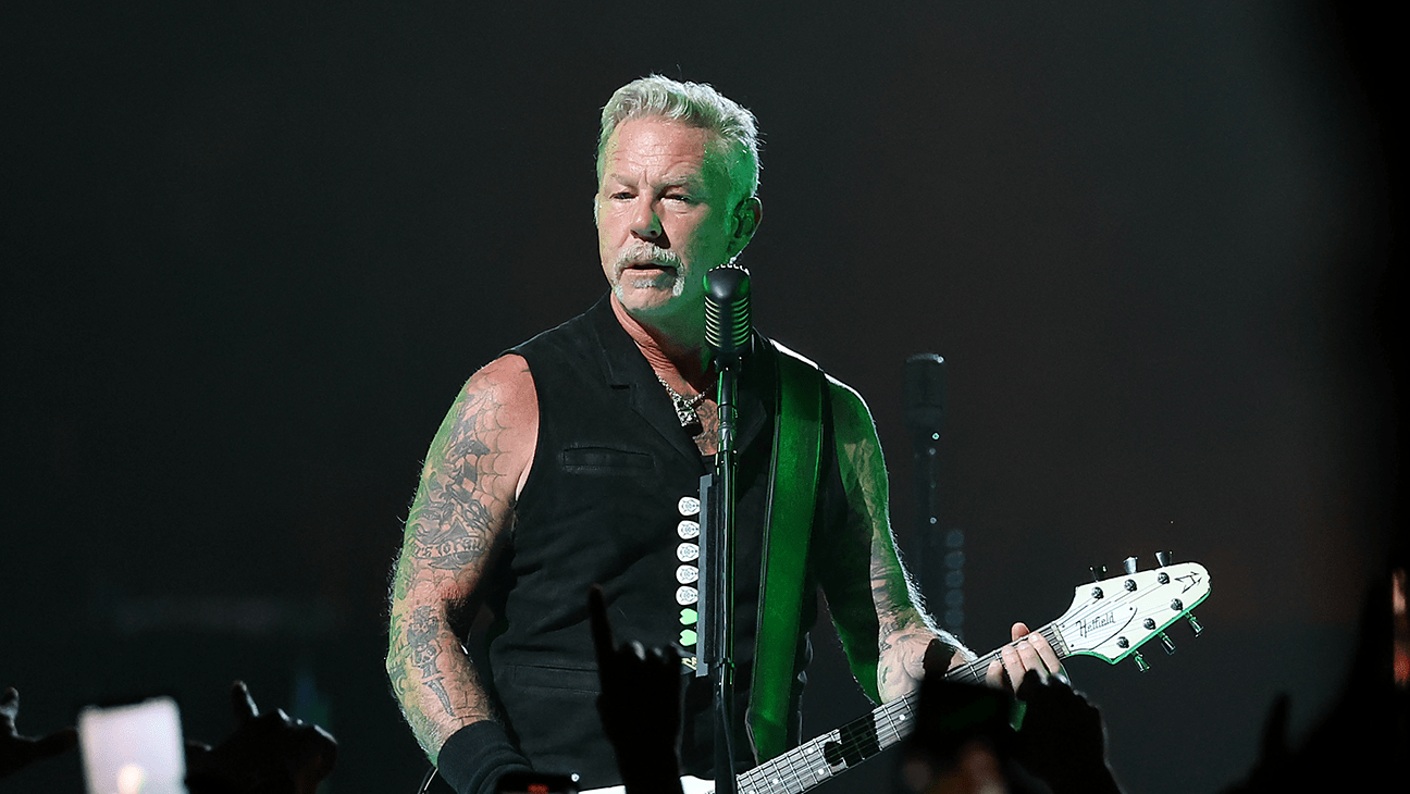 James Hetfield of Metallica.