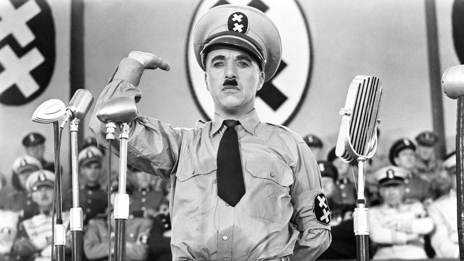 Charlie Chaplin in 'The Great Dictator'