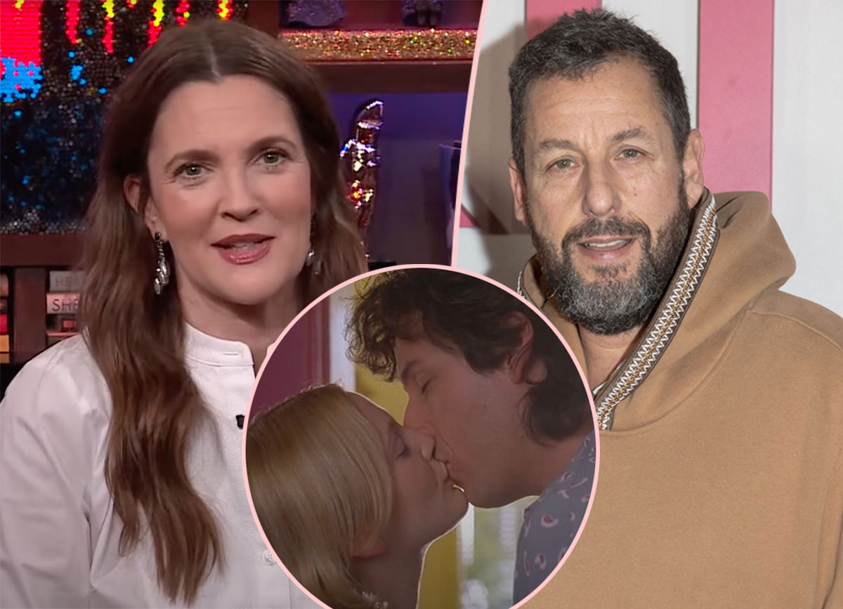Drew Barrymore Says Adam Sandler Was Her Best On-Screen Kiss